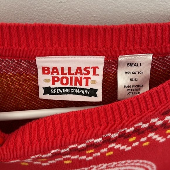 Ballast Point Ugly Christmas Sweater. Size Small unisex - Picture 2 of 3